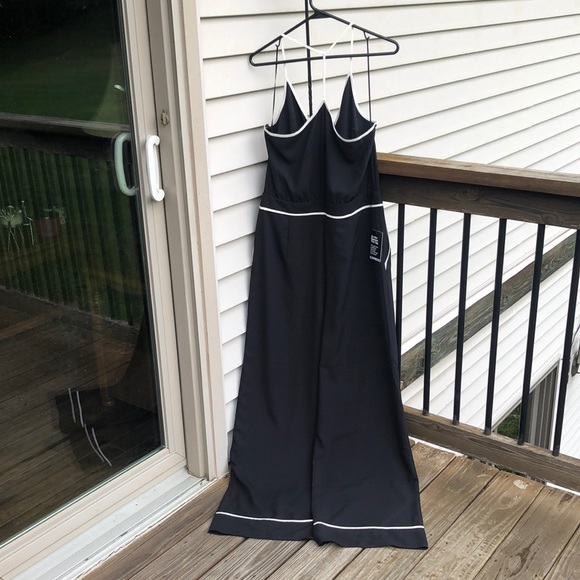 Chic Black and White Jumpsuit by Express - Picture 7 of 14